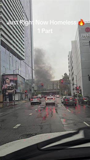 FIRE HOMELESS #viral #fyp #losangeles #california #fire
