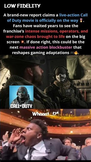 🎬 Live-Action Call of Duty Incoming! 🔥