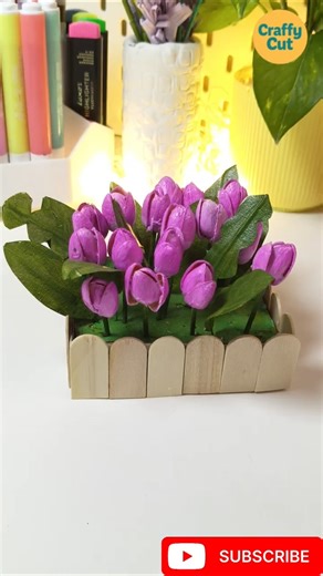 DIY Pista Shell Tulip 🌷 Flowers#shorts #diy #viral #ytshorts #tranding #handmade #pistashell