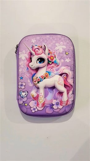 OMG! The Cutest Unicorn Pencil Case EVER! #unicorn #pencilbox #stationery #kawaii #schoolsupplies