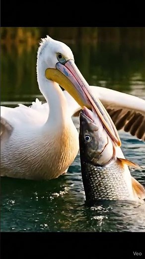 “The Greedy Fisherman: Pelican’s Unbelievable Catch Turns Into a Struggle!”