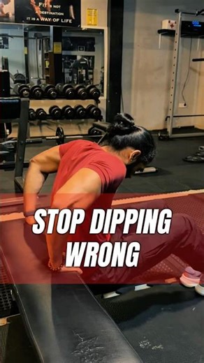 How to Do Bench Dips Correctly