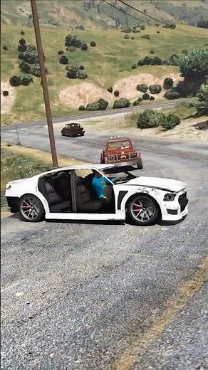 I stopped Trevor's car in the final mission!