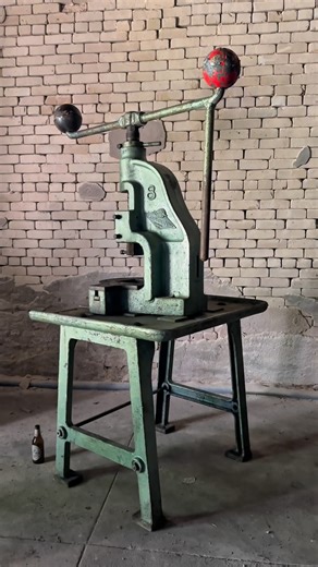 For sale, here is a video of an amazing FJ Edward’s #8 flypress with its original FJ Edward’s branded stand. This press can handle light to very heavy duty work, exerting a force well beyond 8 tons, closer to 20 depending on the force exerted. Everything moves and works as it should, though the stop collar could use being tightened (just a simple bolt). The stand is pretty rare, and came with the flypress. For pricing info please send a message. I can ship relatively economically. Have a great F