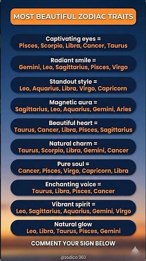 Most Beautiful Zodiac Signs Revealed | Beauty Secrets Of Every Zodiac Sign