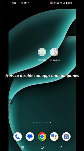 How to disable hot apps and hot games in vivo phone #vivo #shorts #viral #viralshorts #tech