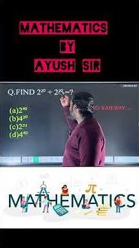🔥SURDS AND INDICES🔥| MATHEMATICS | AYUSH SIR #motivation