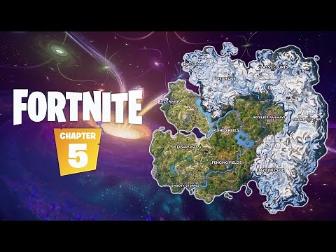 Fortnite Chapter 5 Season 1 Map (Full Showcase)