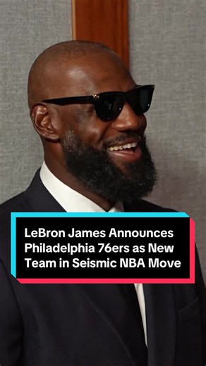#LeBronJames is headed to Philadelphia. The NBA superstar announced Friday, July 24 that he’ll play his record-breaking 24th season with the 76ers after weeks of speculation about his next move. He will sign a two-year, $8 million deal with a player option, according to ESPN. Read more in our bio link.