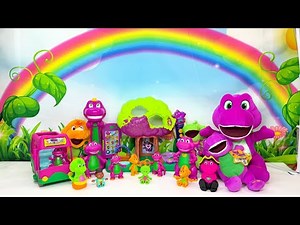 ASMR Barnie's World Latest Toys & DIY! Barney The Dinosaur Oddly Satisfying Toy Unboxing