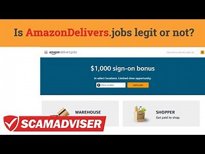 AmazonDelivers.jobs - legit or not? Is it the official website to apply for Amazon deliver job?