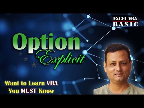 Unlocking the Secrets: Why 90% Don't Know About 'Option Explicit? | Excel Vba