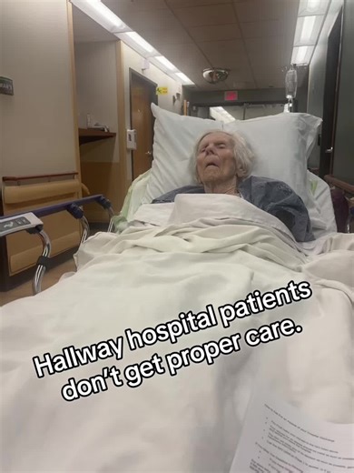 I want to go home, but I can’t leave my mom here in the hallway. I’m about to call the Medicare 1-800 number to express my concerns. The USA health care system is broken in my opinion. #hospital #healthcare #medicare #fyf #broken