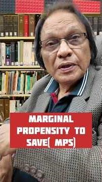 Marginal Propensity to Save (MPS) #viralshort