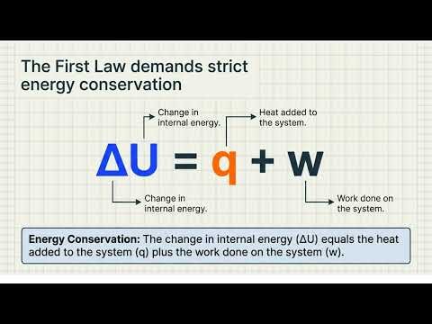 Thermodynamics Explained: Heat, Work, and Gibbs Free Energy
