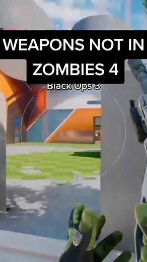 Three Guns in Call of Duty: Black Ops Zombies
