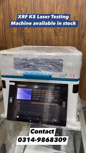 118K views · 630 reactions | XRF K5 Laser Testing Machine available in Stock Contact 0314-9868309 | Gold Test Laboratory Software | Facebook