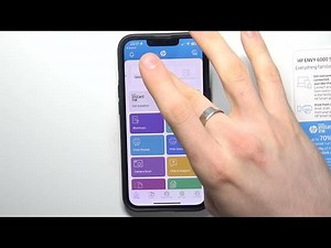 How to scan documents on HP envy 6000 using mobile device / Sc...