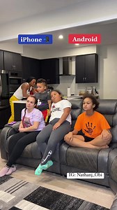 3.5M views · 96K reactions | When my wife‍♀️is the Only Android USER in our home. Android Users Una Weldon Oo!!  Sarita D Nathan #IPhone #android #family #bonds #comedy #humour #tiktok #reel .. Follow us for more entertainment and many more laughter on our IG: nathanj_Obi TikTok Handle: Brightfamily_ | James Nathan | Facebook
