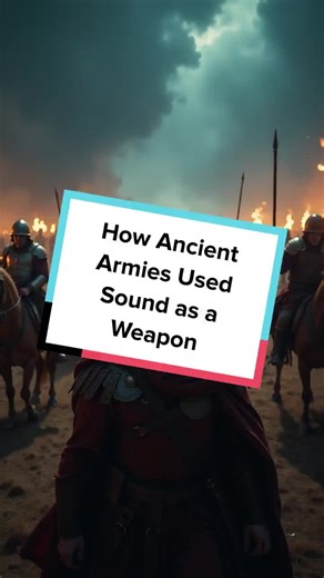 Did you know music and noise were ancient psychological weapons? Discover how armies terrified foes with sound! #HistoryFacts #AncientWarfare #Psychology #MilitaryHistory #MusicInWar