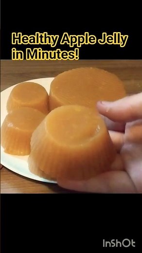 Healthy Apple Jelly in Minutes! 🍎