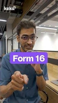 Form 16 ❌ Replaced by Form 130 😳 (3 Things You MUST Know) #shorts #taxtips #hr #educational