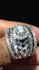 13K views · 105 reactions | 92.5 hallmarked silver ring #engagement ring #proposal ring #high quality#diamondreplica #swarjewels #unbelievable price ping 8826689946 | Swar Jewels | Facebook