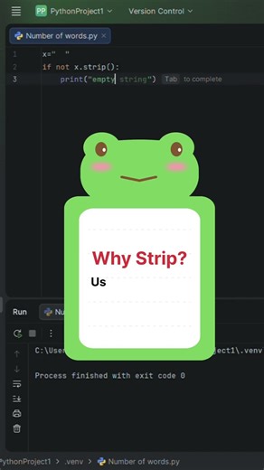 Day #15 Write a program for checking if a String is Empty #codinginterview #coding #python