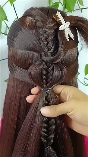 🎀 Mermaid Rose Braid: Step-by-Step Hairstyle Guide 🎀