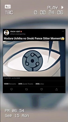 Madara Uchiha vs Onoki😱 Fence Sitter Moment🔥 #naruto #hashirama #anime #sasuke #itachi #shorts