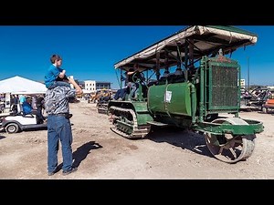 Caterpillar Antique Machines at the 2018 ACMOC National Show
