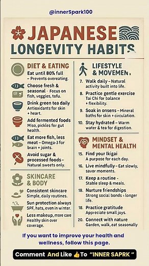 Japanese Longevity Habits: Simple Secrets for a Longer, Healthier Life