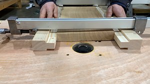 Board Flattening on the Most Simple Router Table | Mokong TV