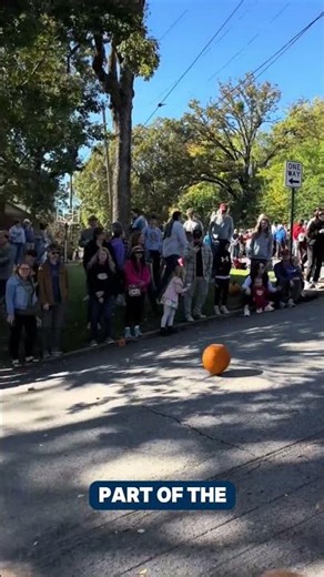 Giant Pumpkin Goes OFF COURSE at This Rally!#PumpkinRally #PumpkinFail #UnexpectedMoment #funnyshort