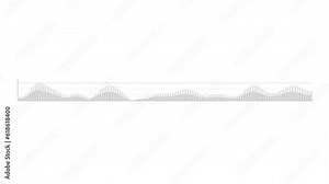 HUD element audio spectrum - sound wave indicator.