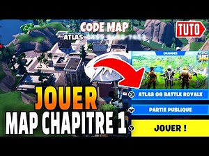 COMMENT JOUER MAP CHAPITRE 1 DE ATLAS CREATIVE SUR FORTNITE CREATIF 2.0 - CODE MAP