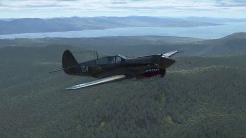 P-40 Warhawks of the Flying Tigers Intercept Japanese Bombers! Historic Flight Sim IL2 Sturmovik