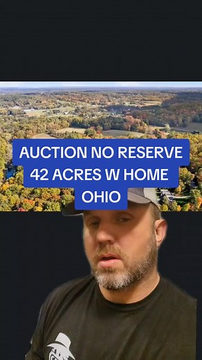 Ohio farm for sale, up for auction. #auction #Ohio #cleaveland #jamesbigleyranches #landforsale #ranchforsale #homeforsale #ohiohunter #landauction #ranch