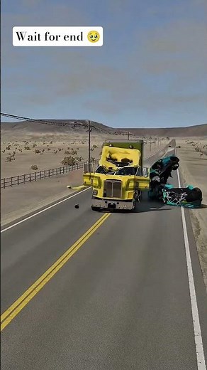 Every Car Crashed Into Each Other! 💥🚗A Massive Multi-Car Crash! 😱