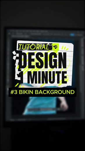 Tutorial Desain Background Sederhana dalam Satu Menit