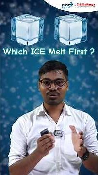 Which Ice Melts Faster? 🧊 Metal vs Wood #shorts