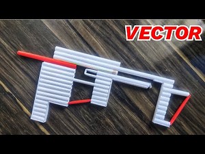 How to Make a Paper Gun VECTOR || Vector Gun That Shoots Paper Bullets - Robo crafts