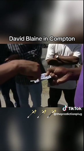 David Blaine's Enchanting Street Magic in Compton