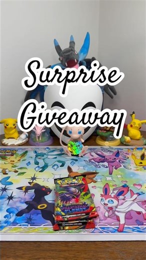 Make sure you follow, like and comment on the same video on Instagram! Good luck! #pokemon #giveaway