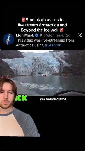 Charley Thomas Griffin | Elon Musk said in that video that it was able to be live streamed in Antarctica because of his technology called Starlink, which sets up a... | Instagram