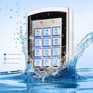 [Hot Item] Waterproof IP67 with 1010PCS Users Metal Access Control Keypad Reader