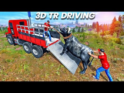 Offroad Animal Truck Sim Levels 1-5 Gameplay! 🐃🚚 Looting, Buying, Selling & More Fun Adventures!