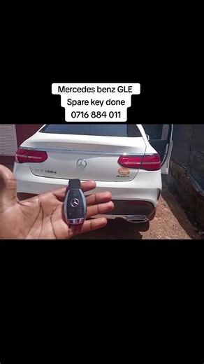 Mercedes Benz GLE Spare key programming.