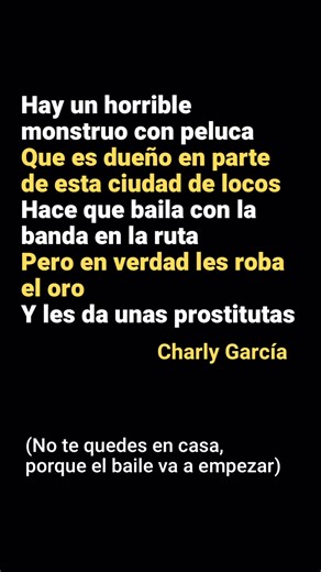 🤔 Si escuchás esta canción de Charly, ¿en quién pensás y por qué? | El Profe Romero