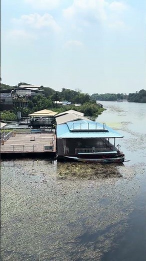 Crossing the Historic River Kwai Bridge by Train 🇹🇭